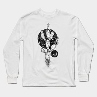 Prickly Pear by Skye Rain Art Long Sleeve T-Shirt